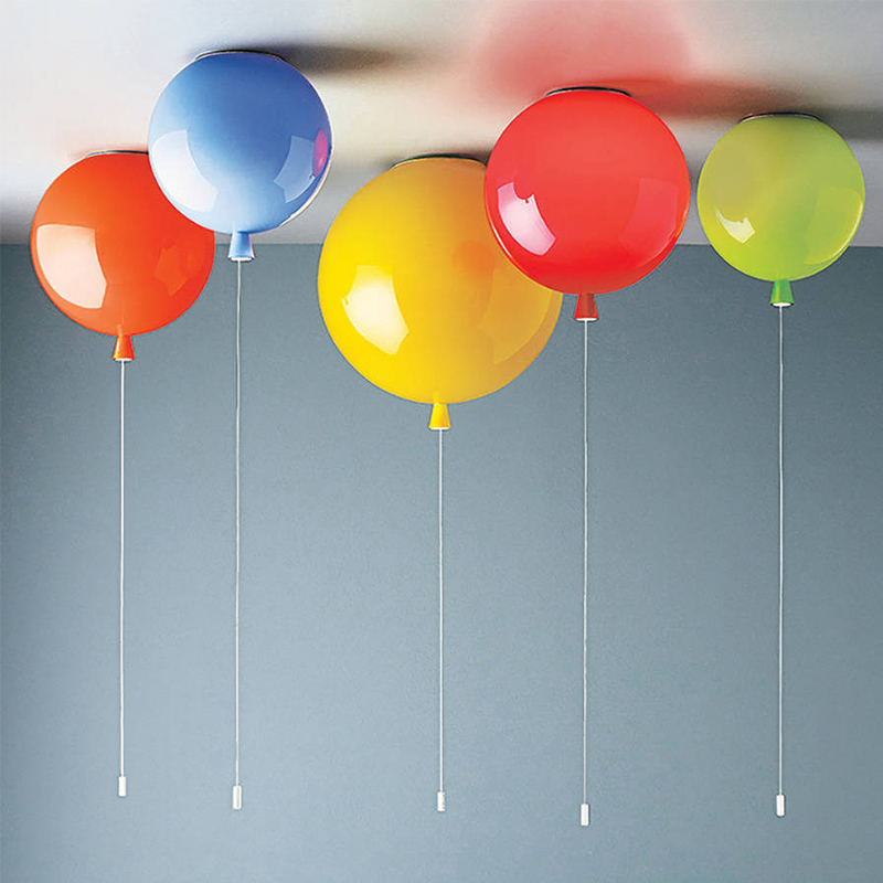 Led Balloon Light - Moderne Bunte Ballon Deckenleuchte Für Schlafzimmer