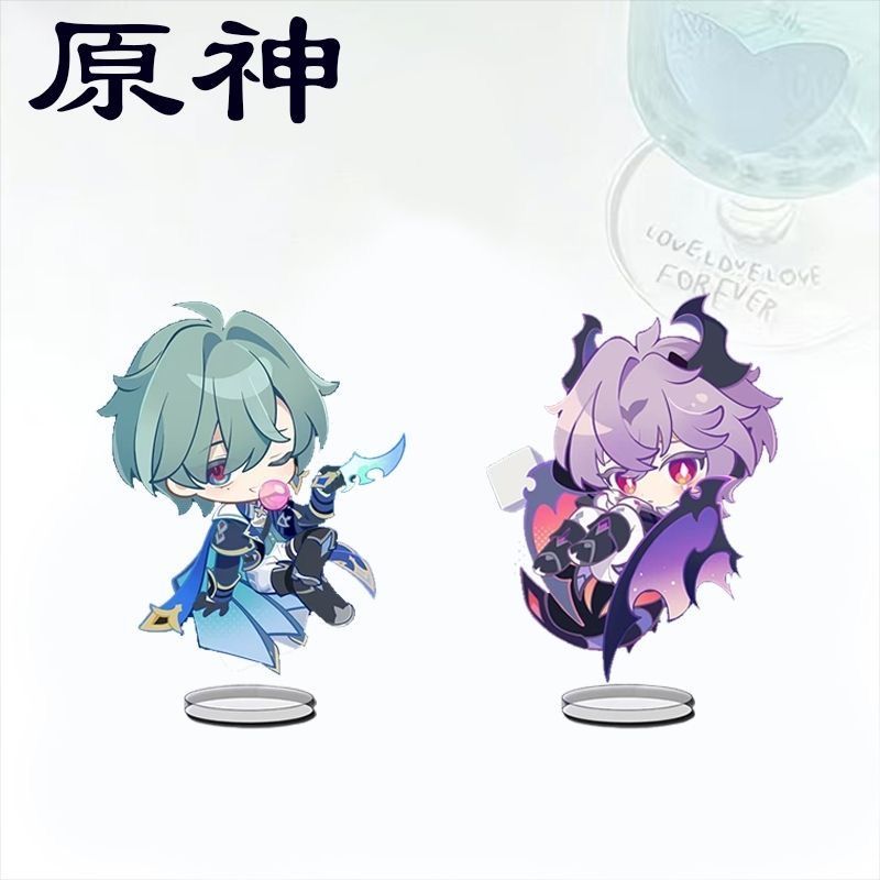 Event Supplies - Q-Version Genshin Impact Lohen Durin Anime-Figur