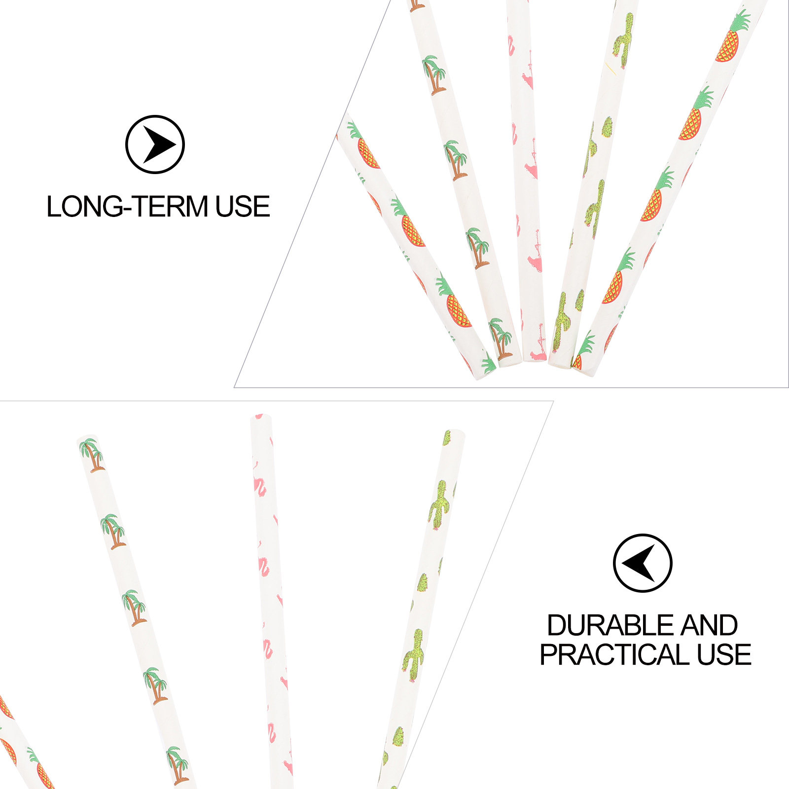 100 Stück umweltfreundliche Pa – Paper Straw Color Bewertung und Preis