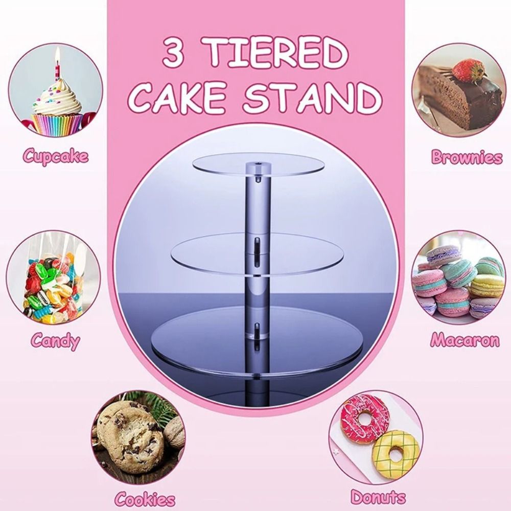 Cupcake-Ständer aus klarem Acr – Cupcake Stand Tier Bewertung und Preis