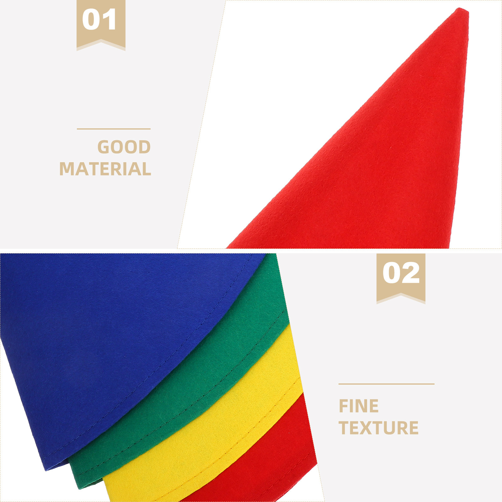 4 Stück Filz-Kegelhüte für Zwe – Party Hat Cone Bewertung und Preis