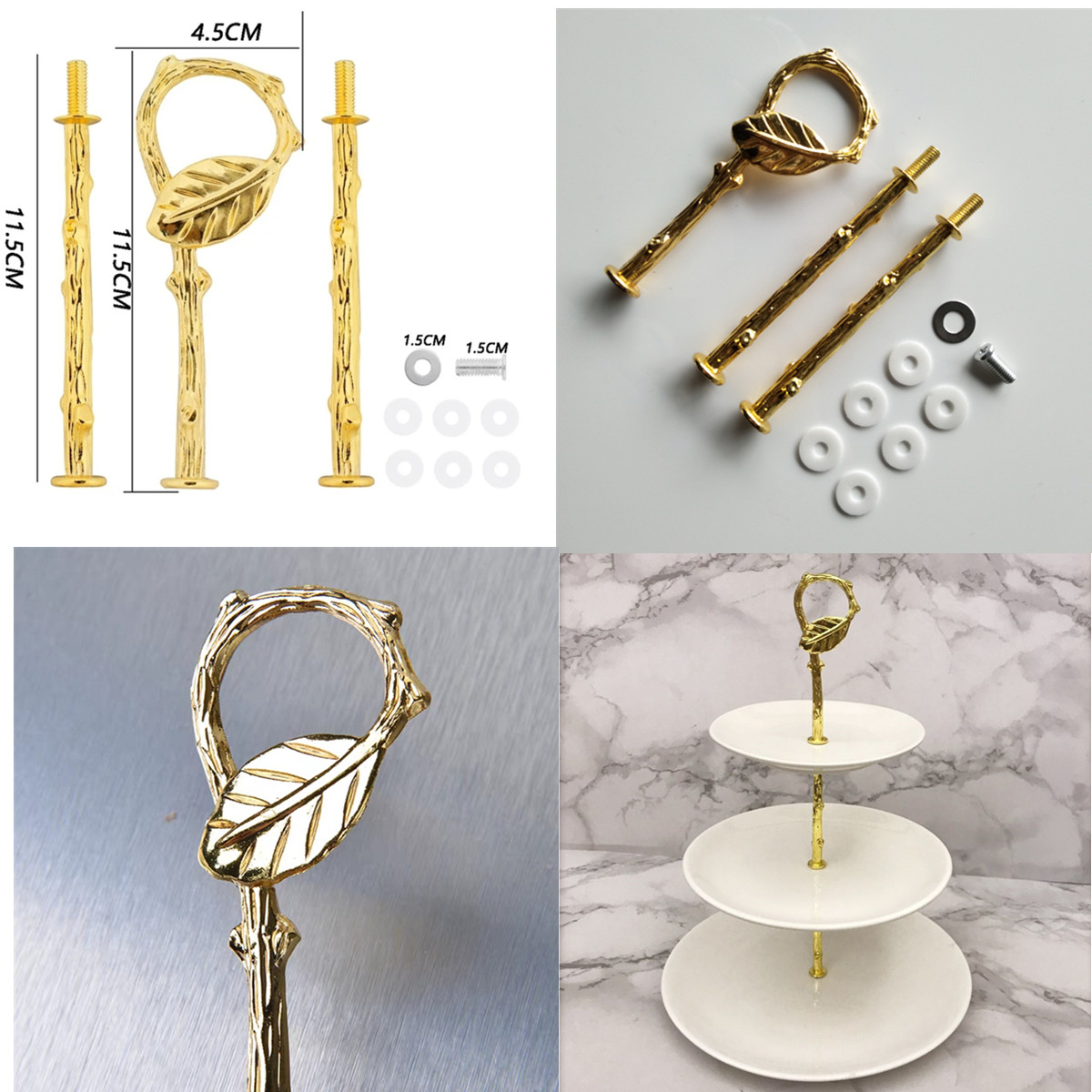 1 Sätze 2 oder 3-stufiger Kuch – Cupcake Stand Tier Bewertung und Preis