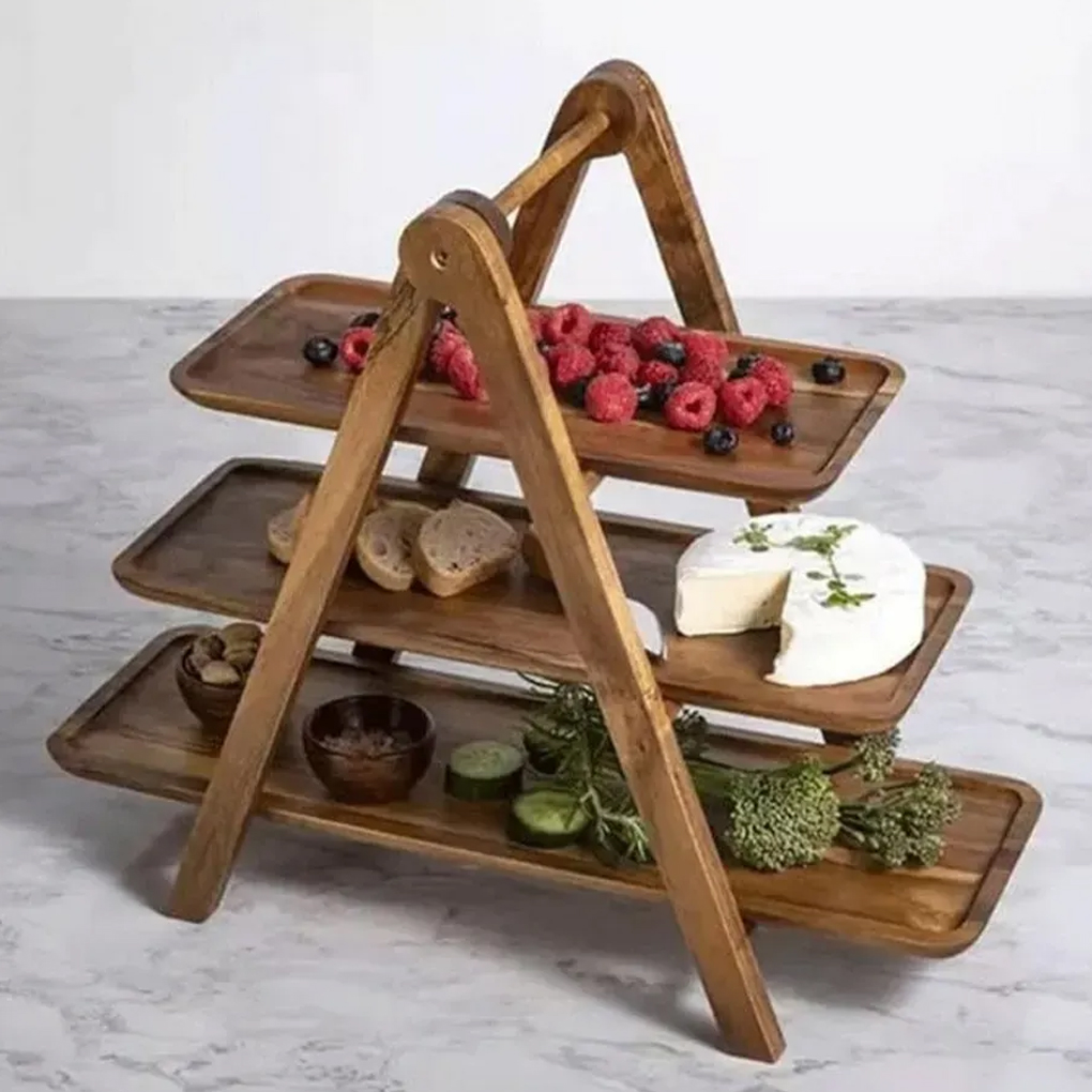 3-stufiges Serviertablett, dre – Cupcake Stand Tier Bewertung und Preis