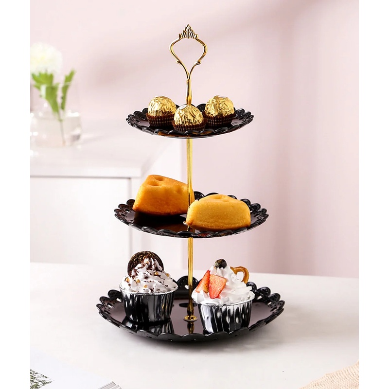 3-stöckiger Cupcake-Ständer, M – Cupcake Stand Tier Bewertung und Preis
