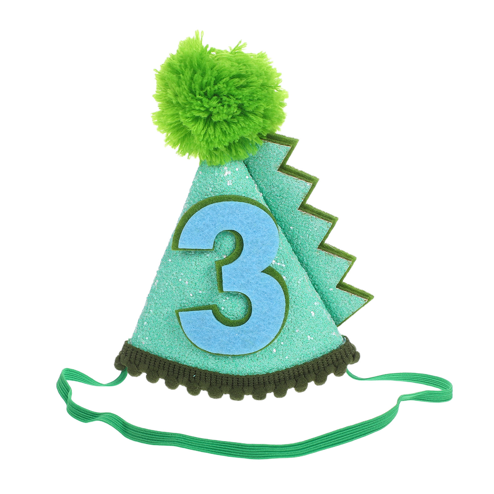 Grüner Dinosaurier-Kegel-Gebur – Party Hat Cone Bewertung und Preis