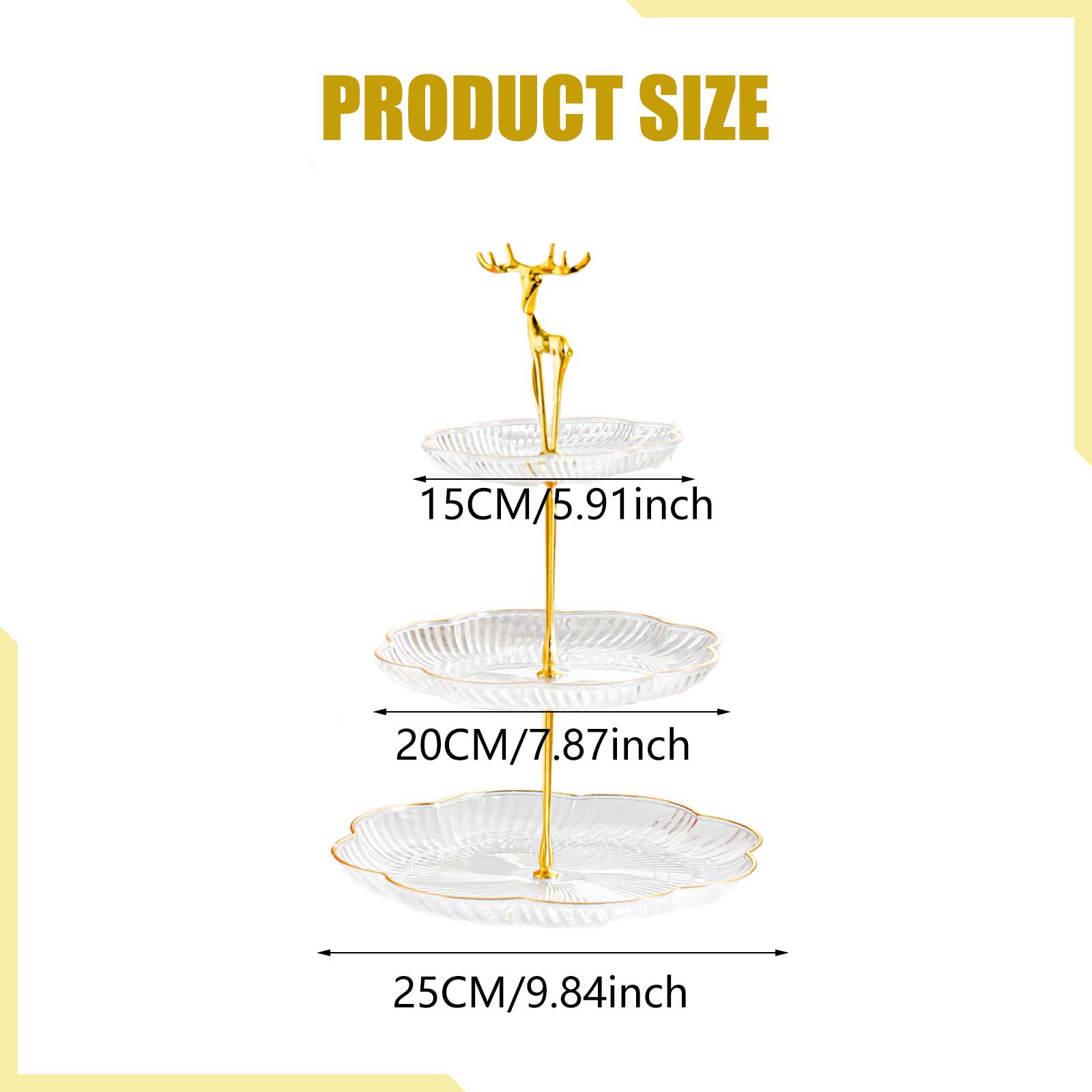 3-stöckiger Cupcake-Ständer, K – Cupcake Stand Tier Bewertung und Preis